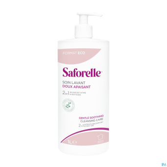 Saforelle soin lavant doux sol    fl pompe 1l