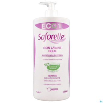 Saforelle soin lavant doux sol    fl pompe 1l