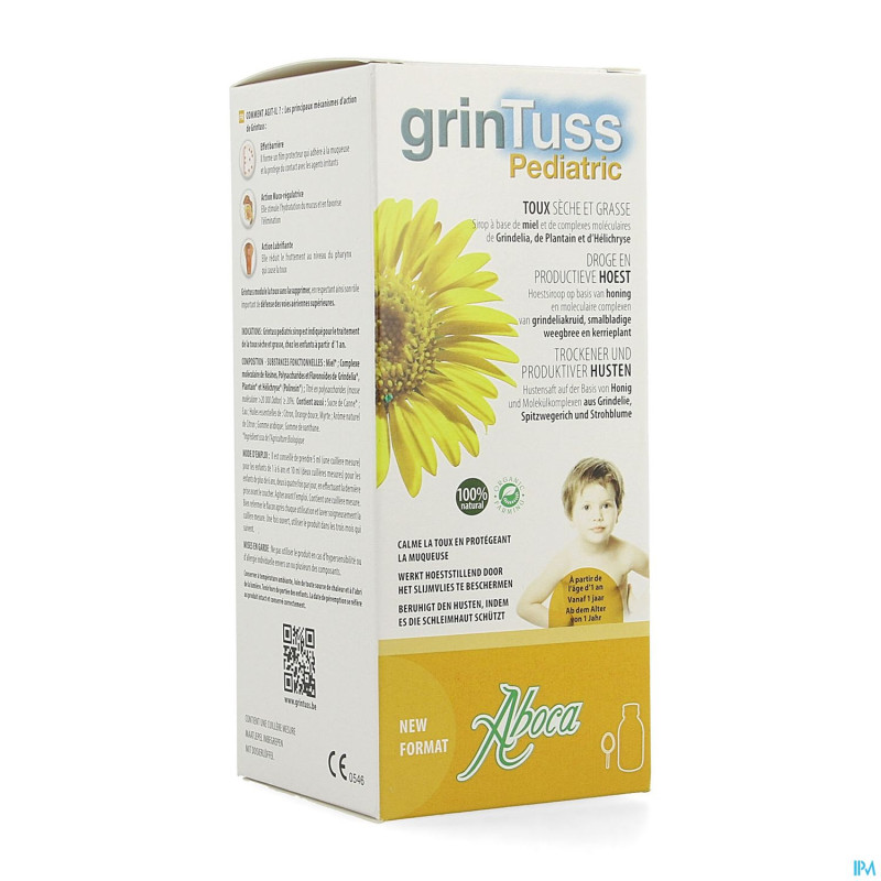 Grintuss sirop pediatric 180g aboca