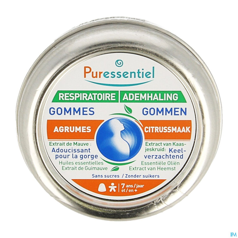 Puressentiel respiratoire gommes agrumes    45g