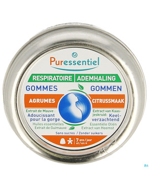 Puressentiel respiratoire gommes agrumes    45g