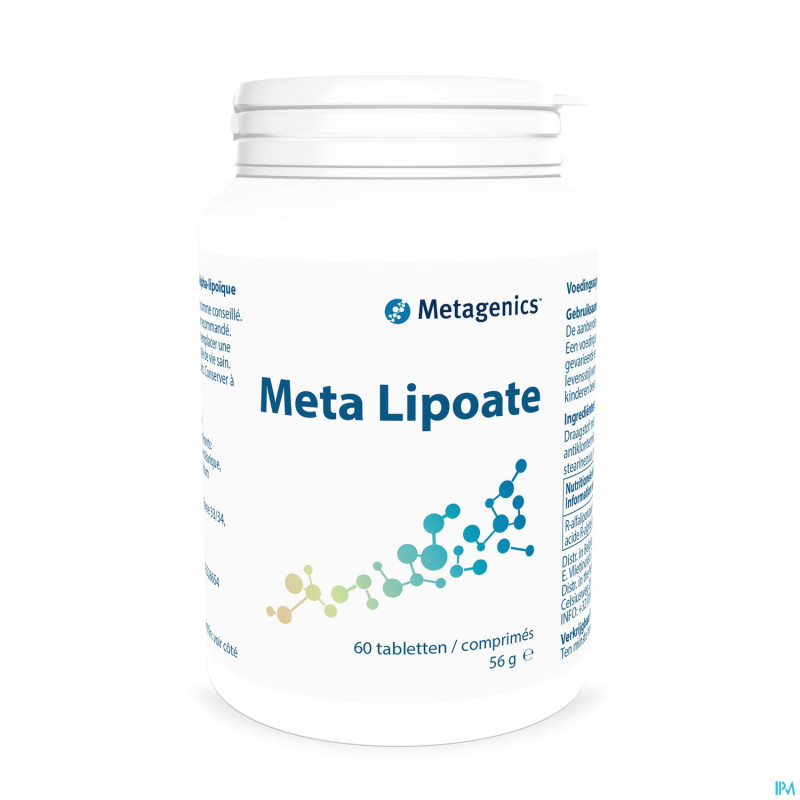 Meta lipoate    pot tabl 60    metagenics