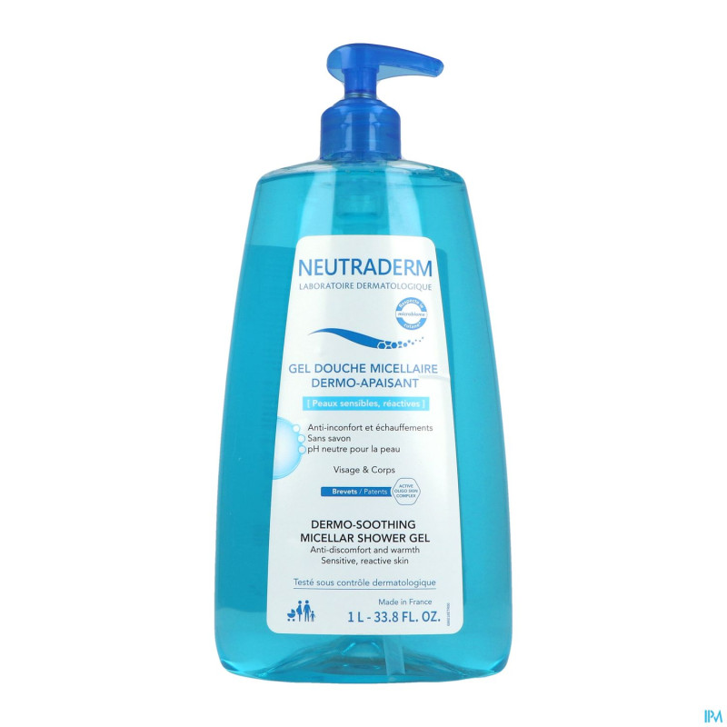 Neutraderm gel douche micell.    1l