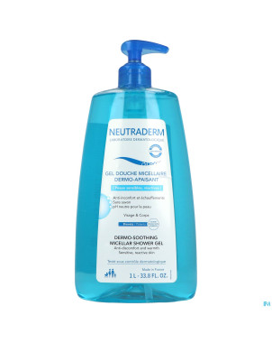 Neutraderm gel douche micell.    1l