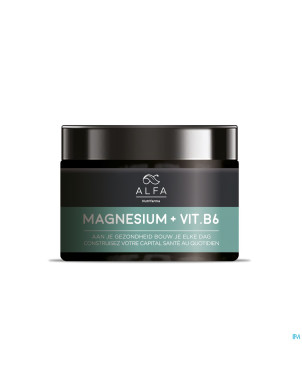 Alfa magnesium + vit b6  v-caps  90