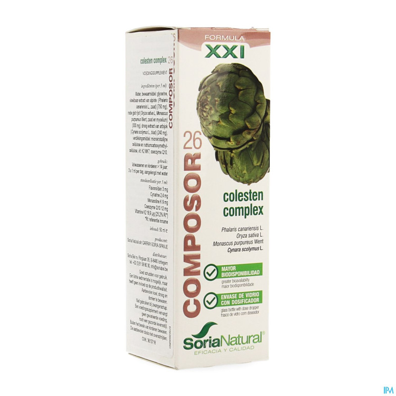 Soria composor n26 colesten complex xxi    50ml