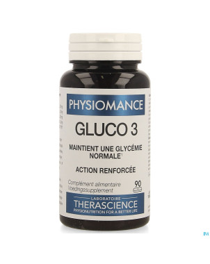 Gluco 3 comp 90 physiomance phy318b