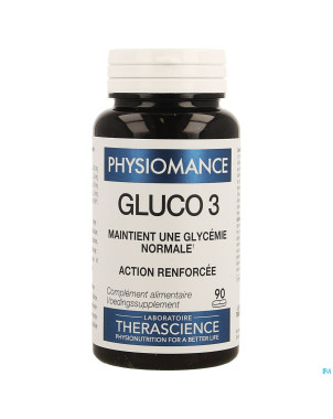 Gluco 3 comp 90 physiomance phy318b