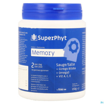 Superphyt memory +12a  gummies 50x3g