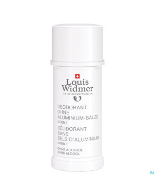 Widmer deo creme sans aluminium parf    40ml
