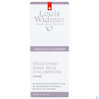 Widmer deo creme sans aluminium n/parf    40ml