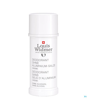 Widmer deo creme sans aluminium n/parf    40ml