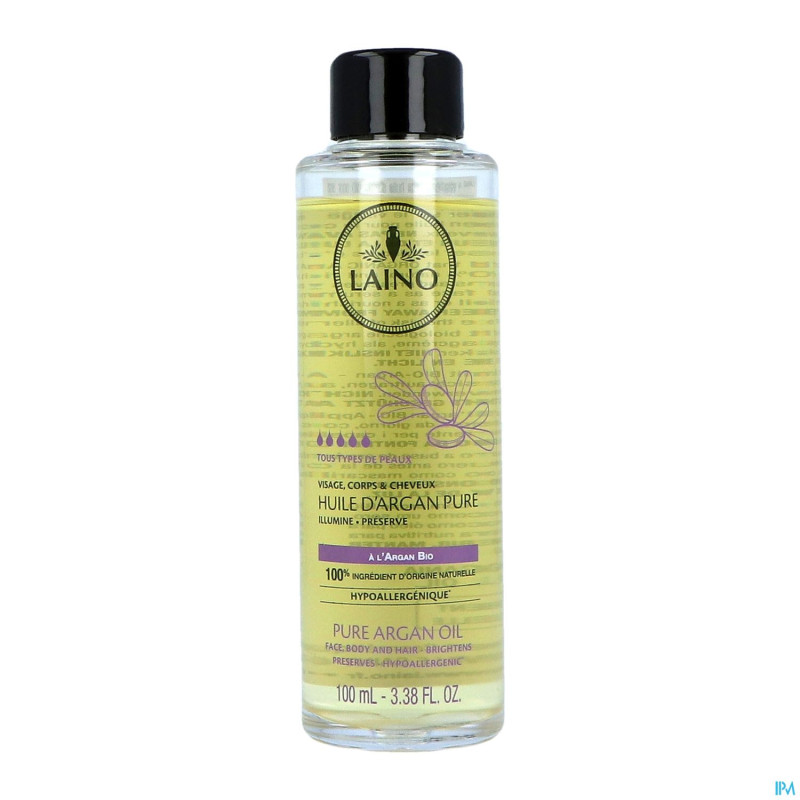 Laino huile argan pur fl pompe  100ml