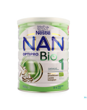 Nan optipro bio 1 lait pdr    800g