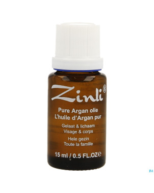 Zinli huile argan n/raffine    15ml