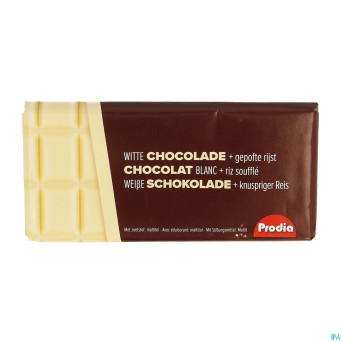 Prodia chocolat blanc riz souf.    85g revogan