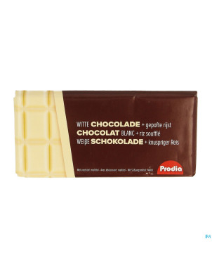 Prodia chocolat blanc riz souf.    85g revogan