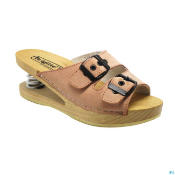 Brigitte ravel spring mule bois snake pink 42