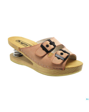 Brigitte ravel spring mule bois snake pink 42