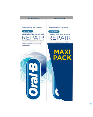 Oral-b dentif. gum & enamel repair original 2x75ml
