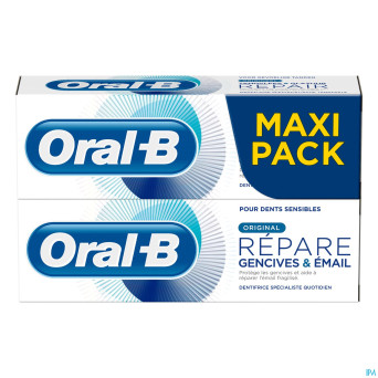 Oral-b dentif. gum & enamel repair original 2x75ml
