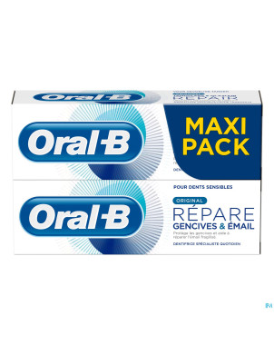Oral-b dentif. gum & enamel repair original 2x75ml