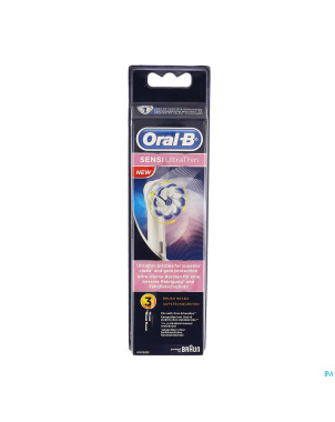 Oral-b refill brosette eb60 sensitive 3ct
