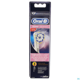 Oral-b refill brosette eb60 sensitive 3ct