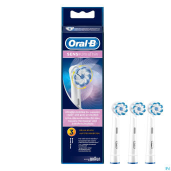 Oral-b refill brosette eb60 sensitive 3ct