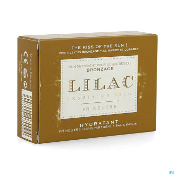 Lilac pain nettoyant soutien bronzage    100g