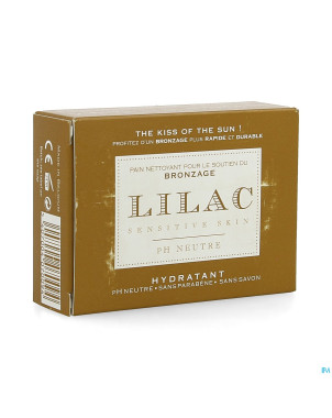 Lilac pain nettoyant soutien bronzage    100g