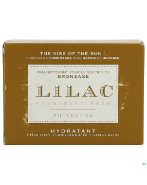 Lilac pain nettoyant soutien bronzage    100g