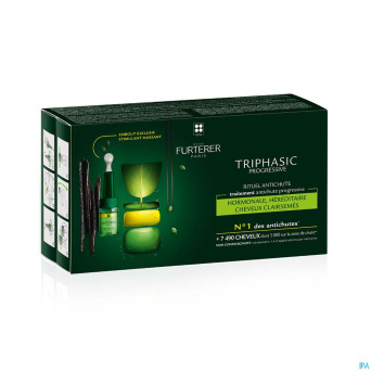 Furterer triphasic progres. trait. a/chute 8x5,5ml