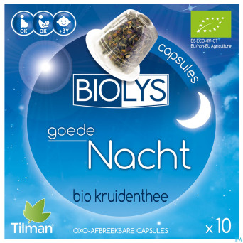 Biolys bonne nuit    caps 10