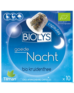 Biolys bonne nuit    caps 10
