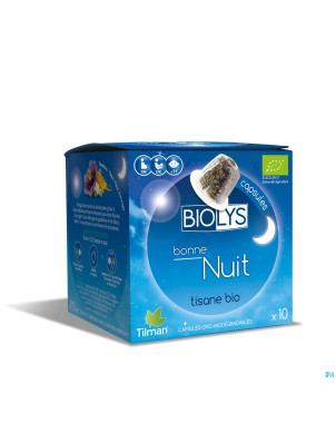 Biolys bonne nuit    caps 10