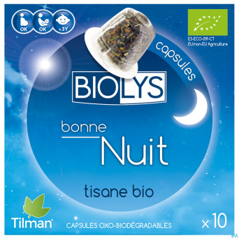 Biolys bonne nuit    caps 10