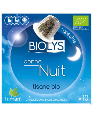 Biolys bonne nuit    caps 10