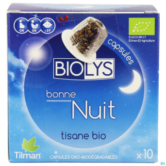 Biolys bonne nuit    caps 10