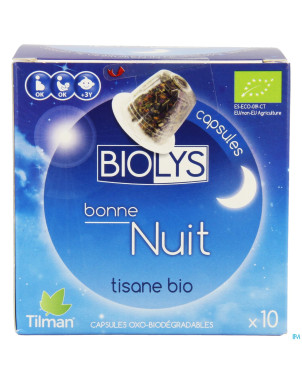 Biolys bonne nuit    caps 10