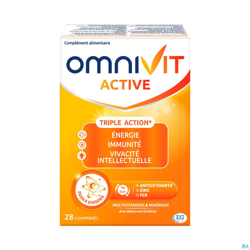 Omnivit active    comp  28