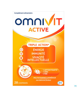 Omnivit active    comp  28
