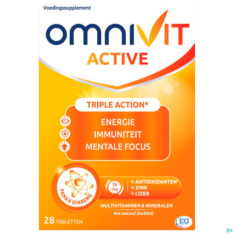 Omnivit active    comp  28