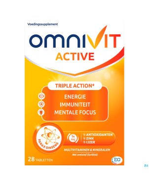 Omnivit active    comp  28