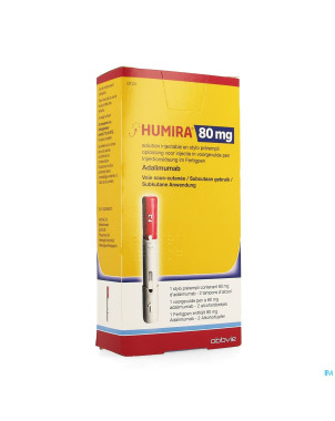 Humira 80mg/0,8ml sol inj stylo prer. 1x80mg/0,8ml