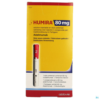 Humira 80mg/0,8ml sol inj stylo prer. 1x80mg/0,8ml