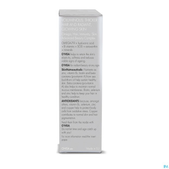 O'hisa skinnutraceuticals a/oxidants   softgel  60