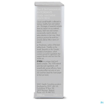 O'hisa skinnutraceuticals a/oxidants   softgel  60