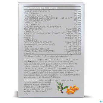 O'hisa skinnutraceuticals a/oxidants   softgel  60