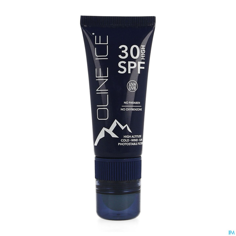 Oline ice ski ip30 combitube 20ml+baume levre 3,2g